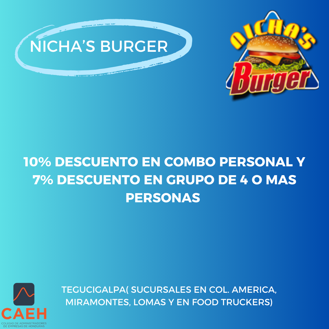 NICHA'S BURGER